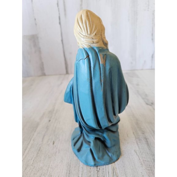 Vintage Italian Mary nativity fontanini 9" village Xmas - Picture 4 of 9